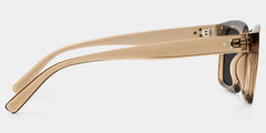Grover Rectangle Beige Glasses