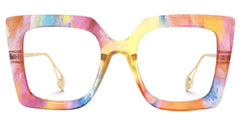 Qatar Square Rainbow Glasses