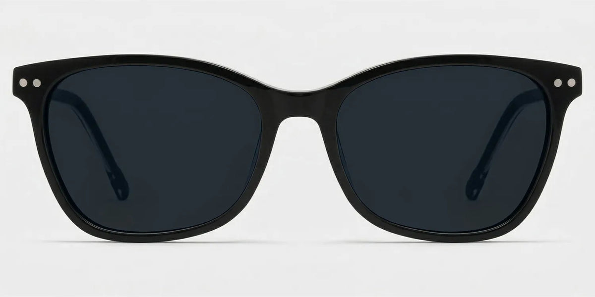 Marigold Rectangle Black Glasses
