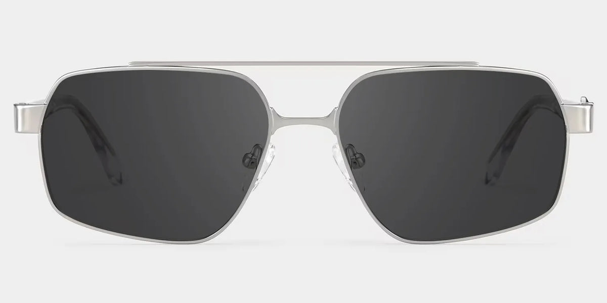 Sterling Aviator Silver Glasses