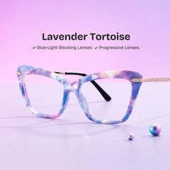 Juliet Cateye Purple Glasses