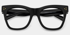 Gordon Rectangle Black Glasses