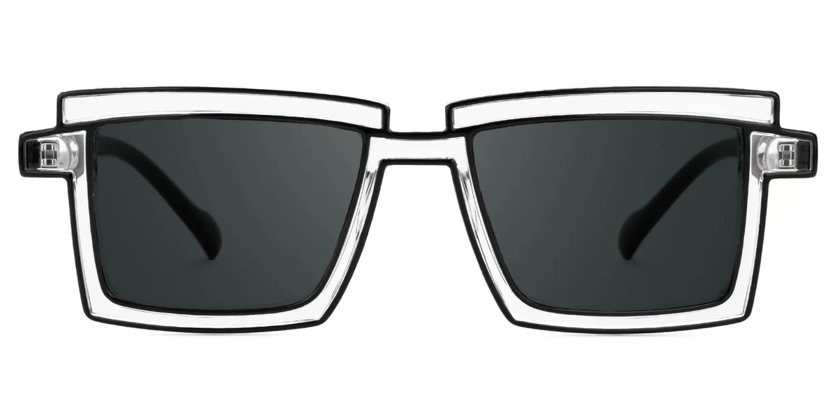 Zephyr Rectangle Clear Glasses