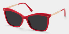Isaebella Butterfly Red Sunglasses