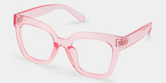 Malcolm Square Pink Glasses