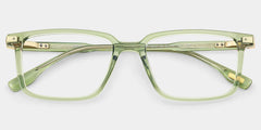 Cyrus Rectangle Green Glasses