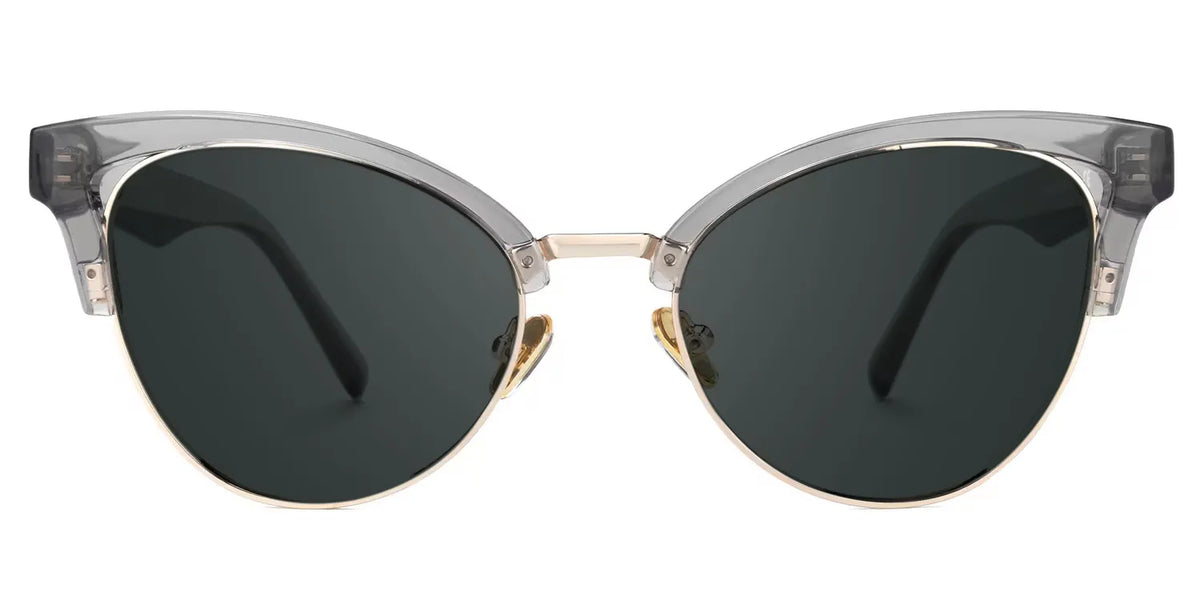 Charlene Browline Gray Glasses