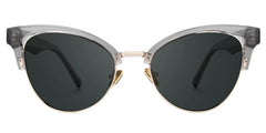 Charlene Browline Gray Glasses