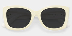 Rosie Cream White Butterfly Sunglasses
