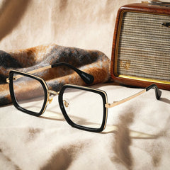 Shane Square Black Glasses
