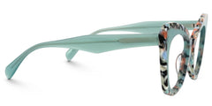 Dunkley Cateye Green Glasses
