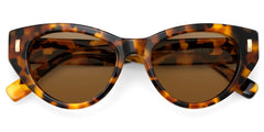 Azura Cat Eye Tortoise Polarized Sunglasses
