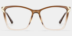 Mia Square Brown Glasses
