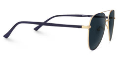 Paige Aviator Blue-Gold Sunglasses