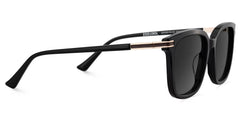 Kenny Square Black Sunglasses