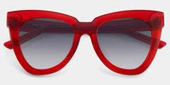 Yaser Cateye Red Glasses