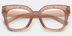 Malcolm Square Matte Brown Glasses