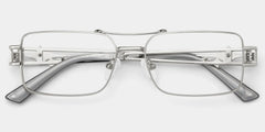 Eric Aviator Silver Glasses
