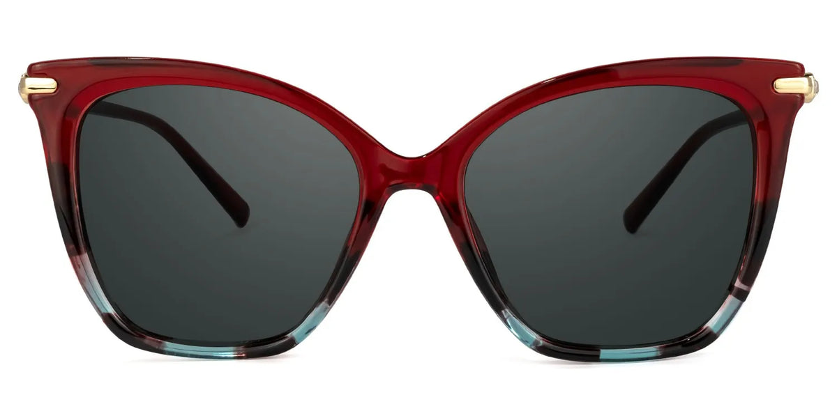 Lamar Butterfly Red Glasses