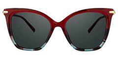 Lamar Butterfly Red Glasses