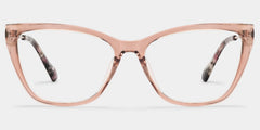 Celeste Beige Cat-eye Glasses
