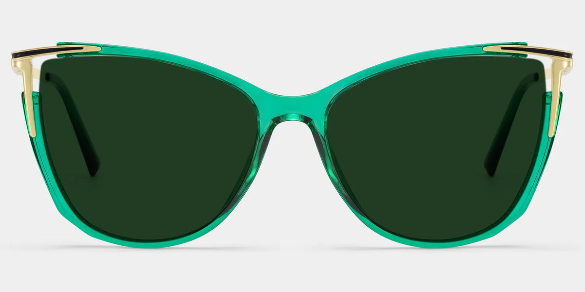 Yomary Cateye Green Glasses