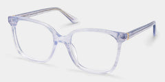 Caroline Clear Square Glasses