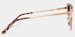 Samson Square Pink Tortoise Sunglassess