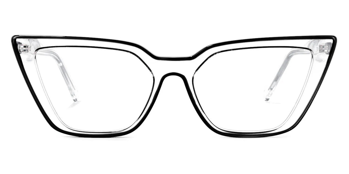 Yosef Cateye Black Glasses