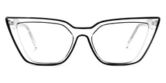 Yosef Cateye Black Glasses