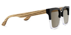 Pascal Aviator Two-Tone Sunglasses