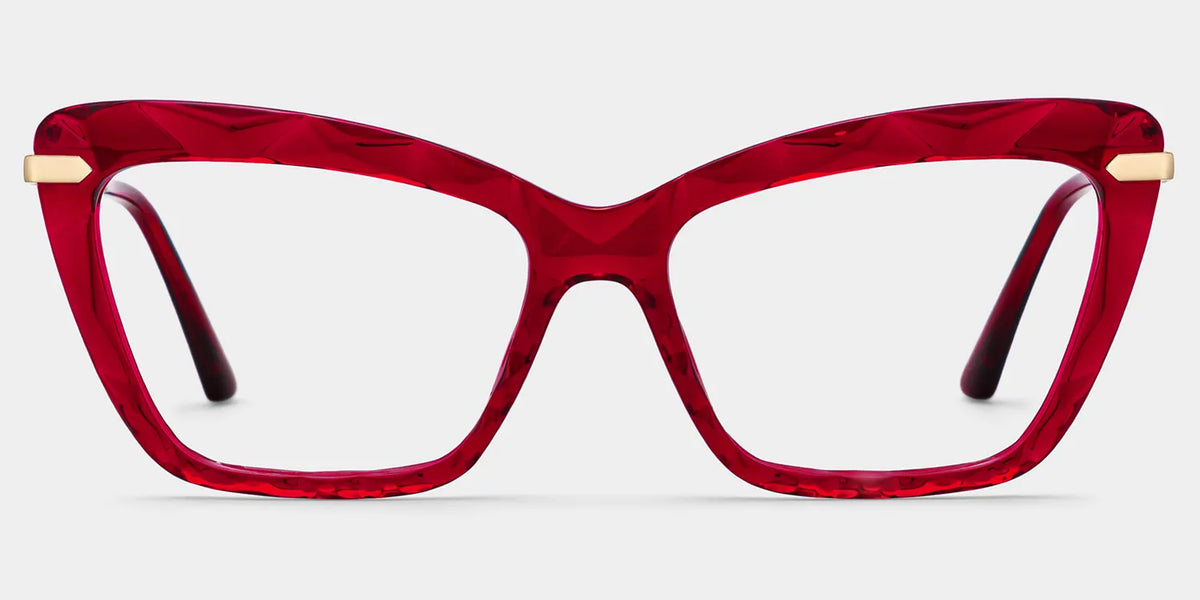 Juliet Cateye Red Glasses