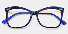 Isaebella Butterfly Blue-Tortoise Glasses