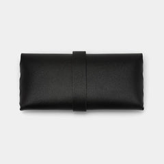 Black Man-made Leather Box