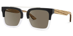 Pascal Aviator Two-Tone Sunglasses