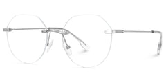 Osorio Geometric Silver Glasses