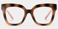 Malcolm Square Burnt Umber Glasses