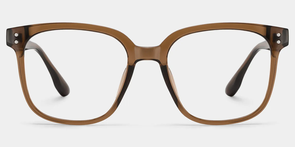 Oglesby Square Brown Glasses