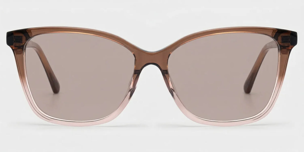 Finnian Square Brown Glasses