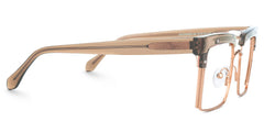 Kiana Square Beige Glasses