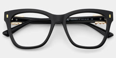 Mae Square Black Glasses