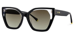 Burkes Butterfly Black Sunglasses