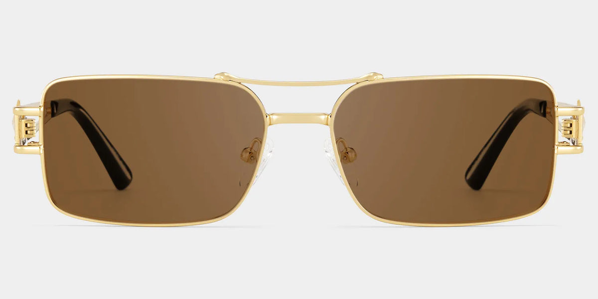 Eric Aviator Gold Glasses