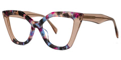 Nolia Cateye Floral Glasses