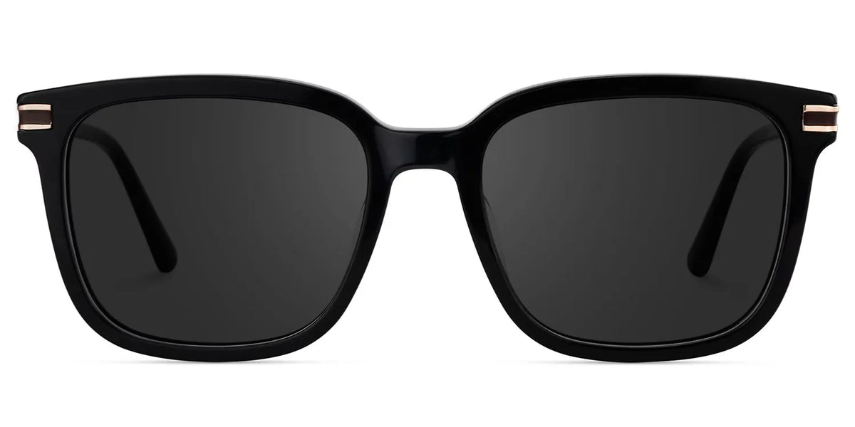 Kenny Square Black Sunglasses