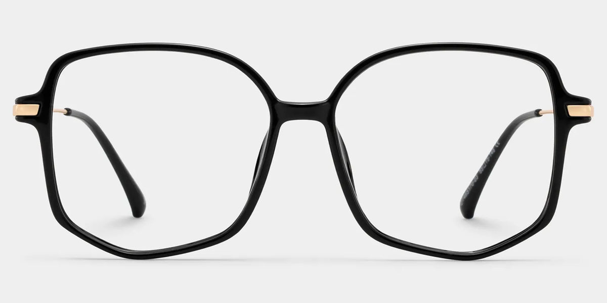 Payton Geometric Black Glasses