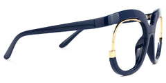 Darice Round Dark-Blue Glasses