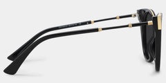 Dalton Cat Eye Black Sunglasses
