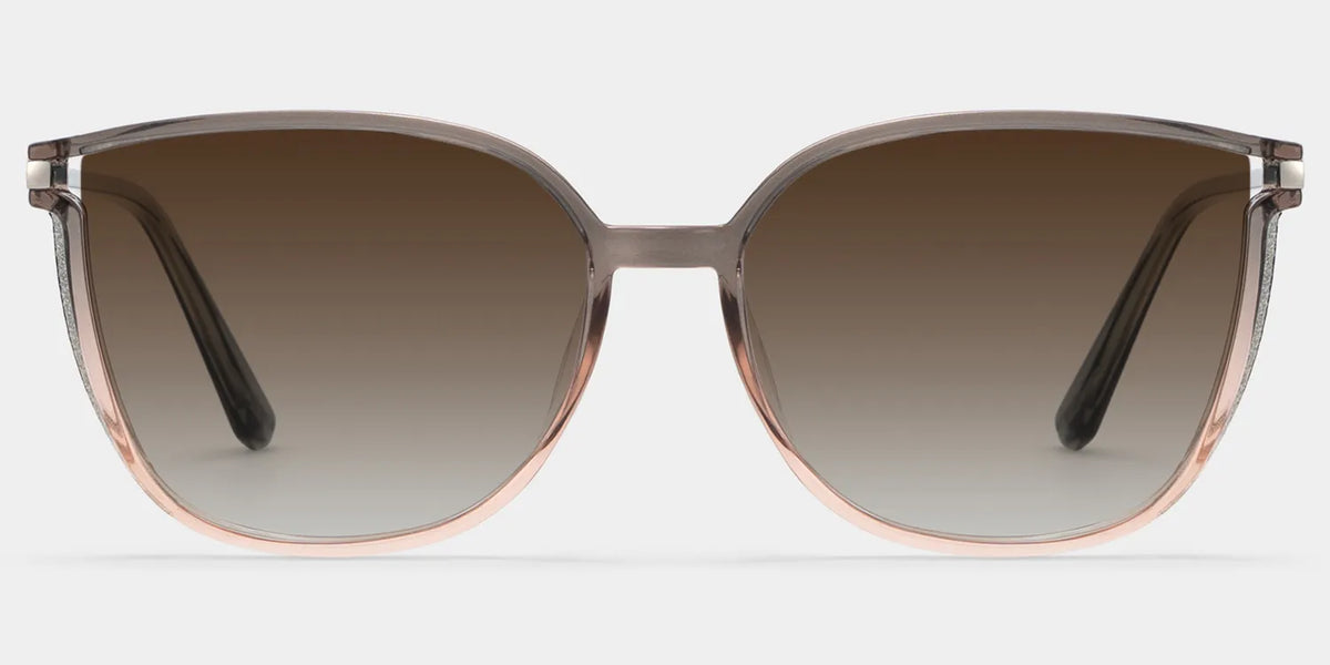 Rodz Square Gray-Pink Sunglasses