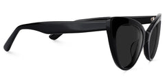 Claudette Cat Eye Black Sunglasses